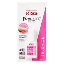 Kiss Powerflex Brush On Nail Glue | Walgreens