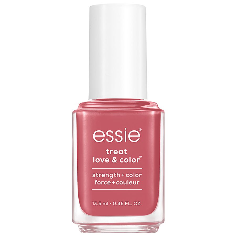 essie treat love & color strength and color nail polish, berry best