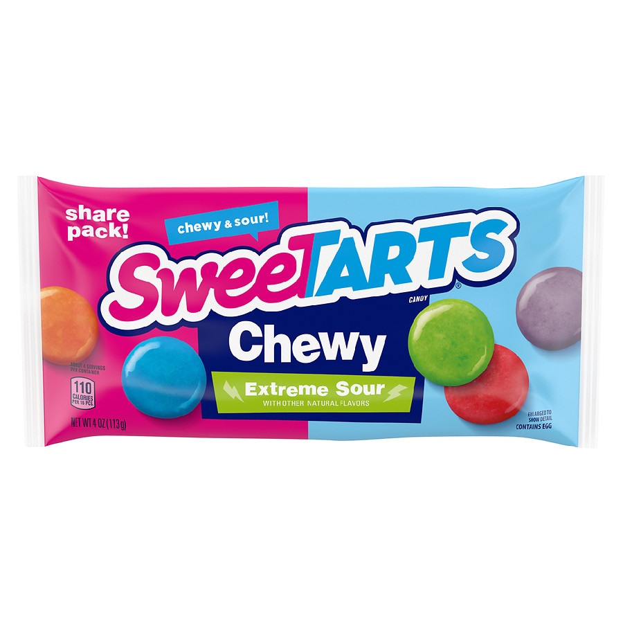 Sweetarts Extreme Sour Chewy Candy