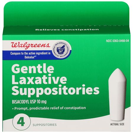 Laxative Suppositories Walgreens