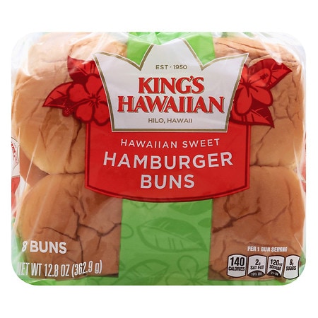 UPC 073435060505 product image for King's Hawaiian Sweet Hamburger Buns - 8.0 ea | upcitemdb.com