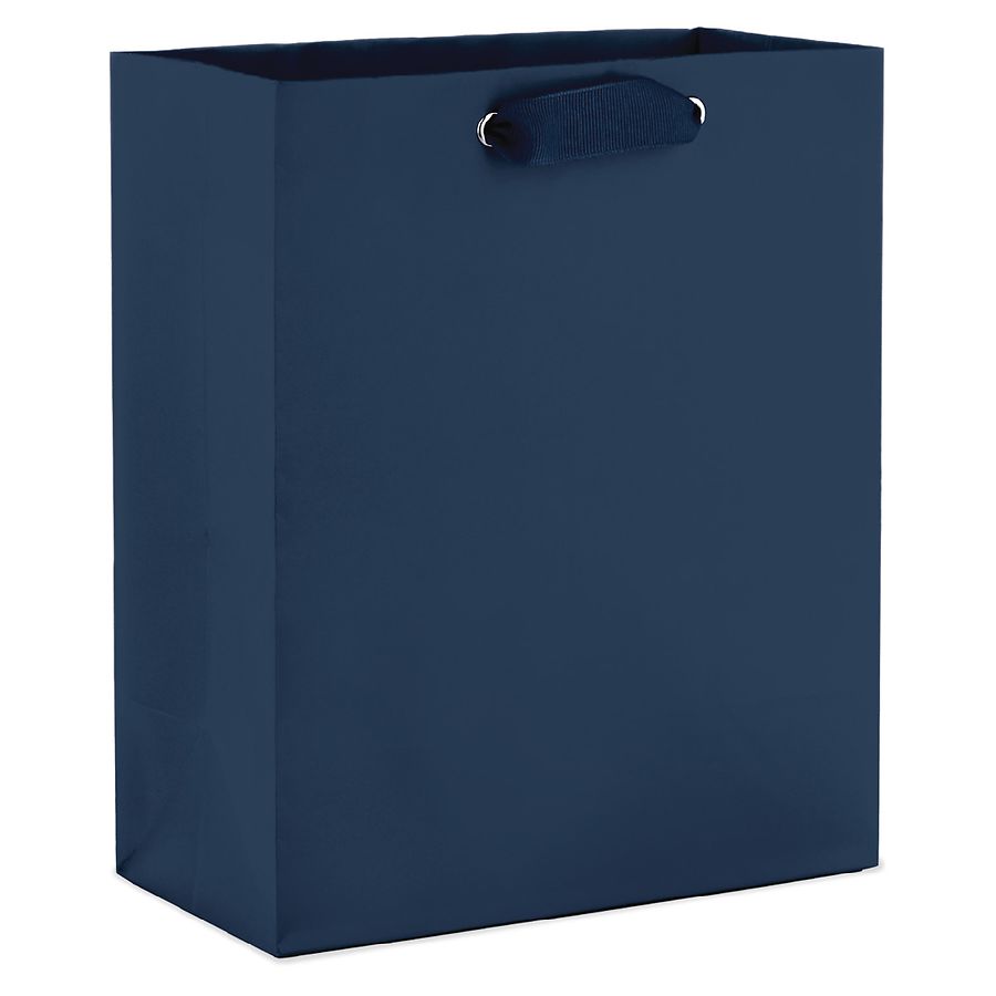 Hallmark Navy Medium Gift Bag