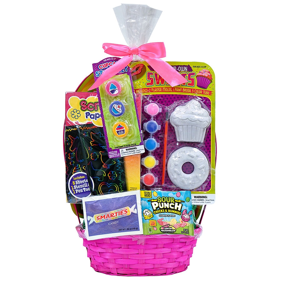 Walgreens Prefilled Easter Art Basket Medium