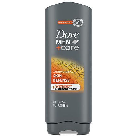 Dove Men+Care Body Wash Skin Defense - 18.0 oz