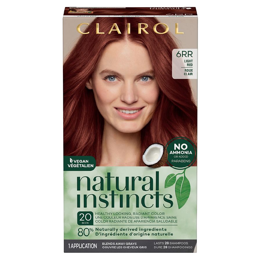 Clairol Natural Instincts Light Red, 6RR