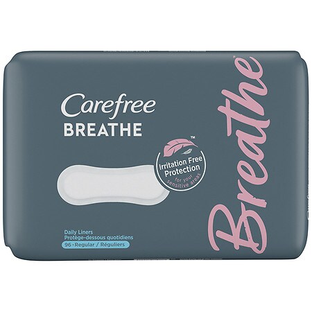 UPC 078300082200 product image for Carefree Breathe Wrapped Liners Regular - 96.0 ea | upcitemdb.com