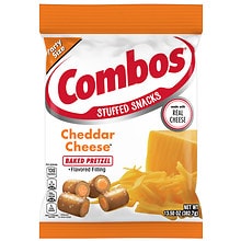 Combos Cheddar Cheese Pretzel Baked Snacks | Walgreens