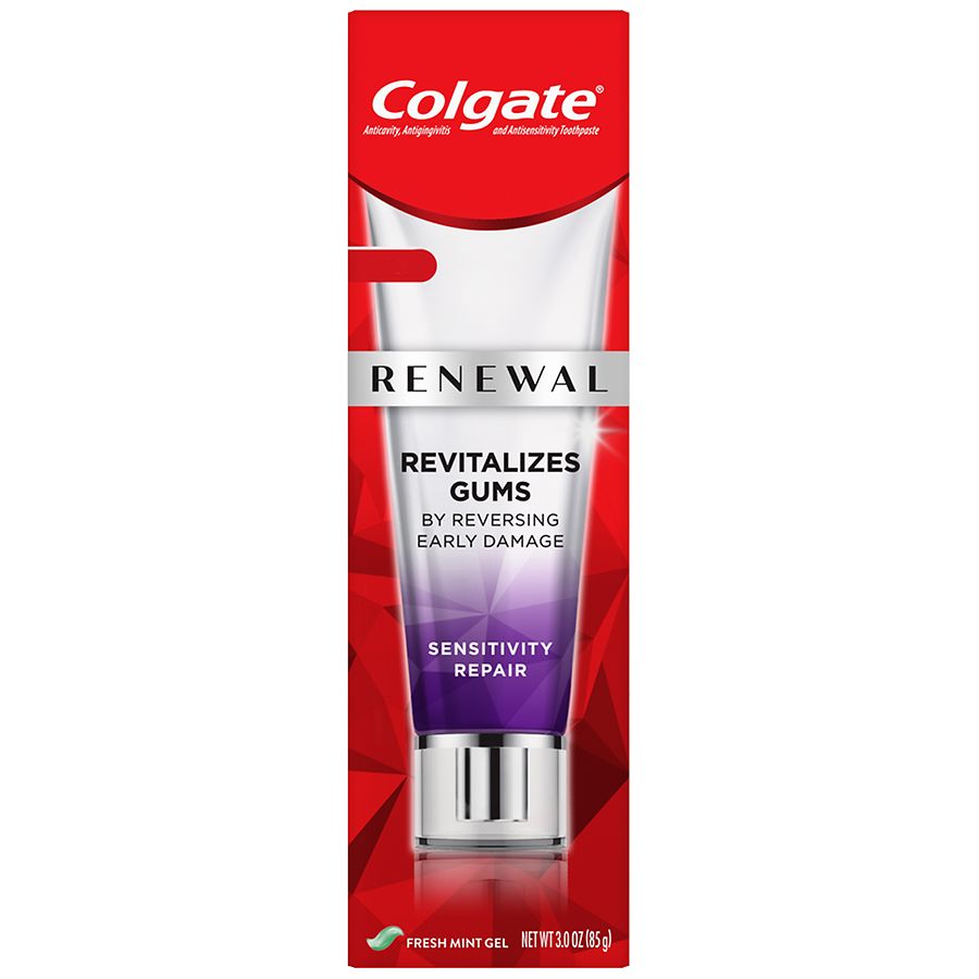 Colgate Renewal Gum Toothpaste Sensitivity Repair Gel Formula ...