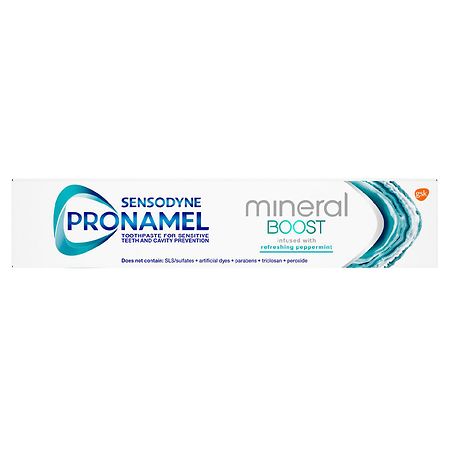 sensodyne pronamel mineral boost toothpaste refreshing peppermint