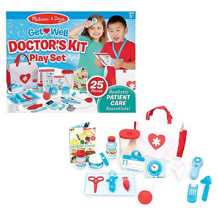 Melissa & Doug Get Well Doctor's Kit Play Set 25pcs for sale online 