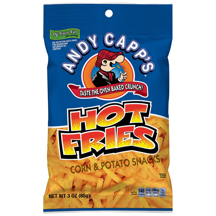 Andy Capp's Hot Fries Potato Snacks