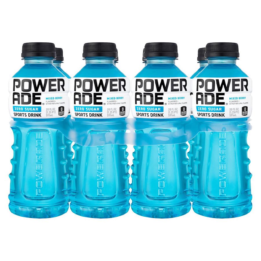 Powerade Sports Drink, Zero Sugar, Mixed Berry | Walgreens