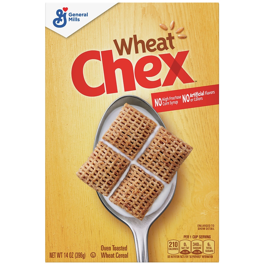 Chex Oven Toasted Cereal, Wheat