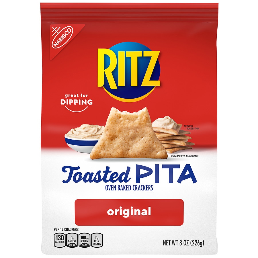 Ritz Original Toasted Pita Oven Baked Crackers