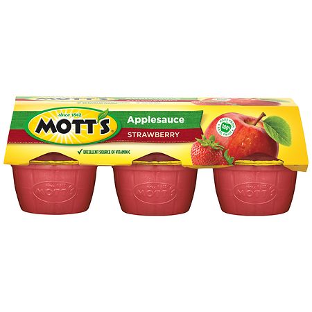 Mott's Strawberry Applesauce Cups