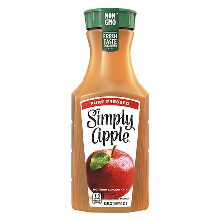 Simply Apple Juice Bottle, 52 fl oz