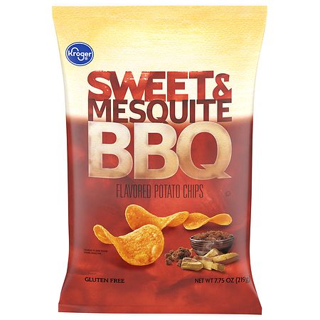 Kroger Sweet & Mesquite BBQ Flavored Potato Chips