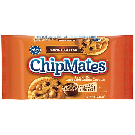 Kroger ChipMates Peanut Butter Chocolate Chunk Cookies
