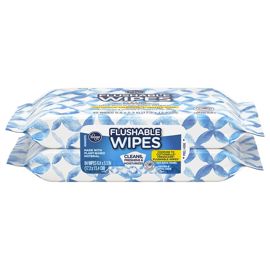 Kroger Flushable Wipes