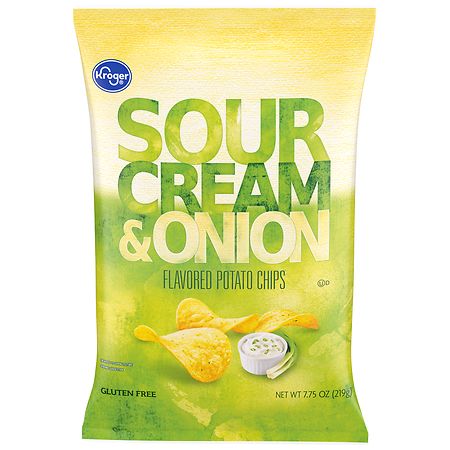 Kroger Sour Cream & Onion Flavored Potato Chips