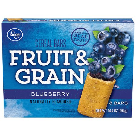 Kroger Fruit & Grain Blueberry Cereal Bars
