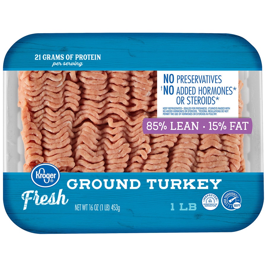 Kroger 85% Lean Fresh Ground Turkey