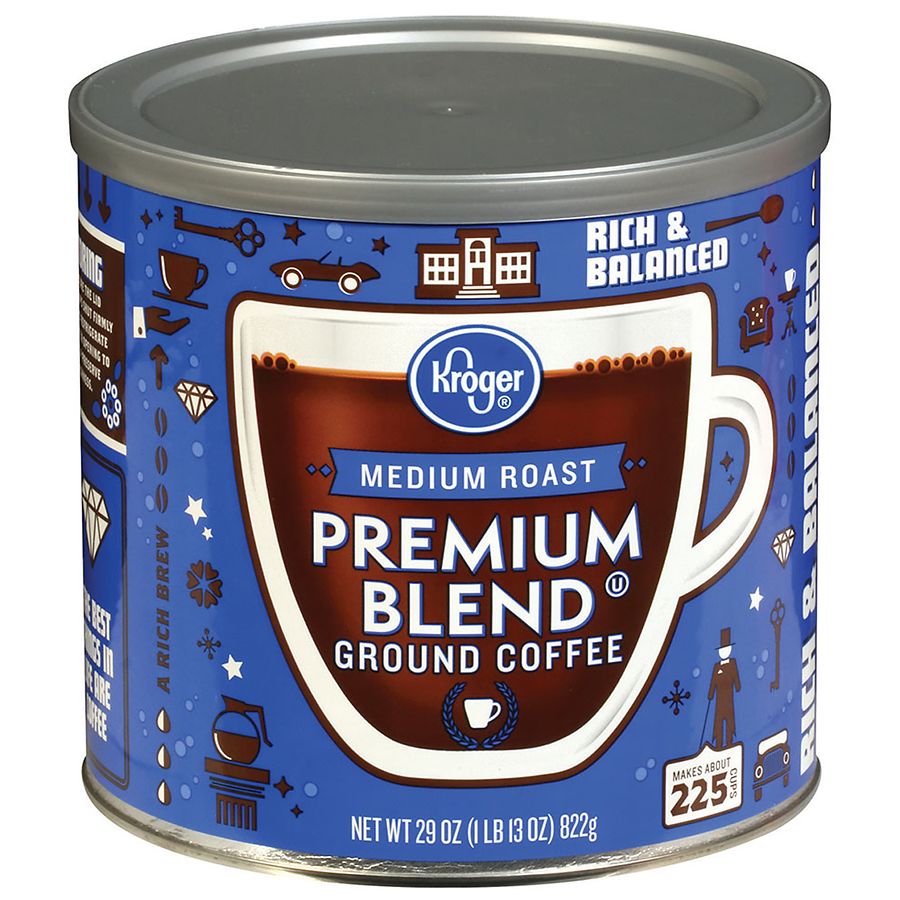 kroger medium roast donut shop blend coffee