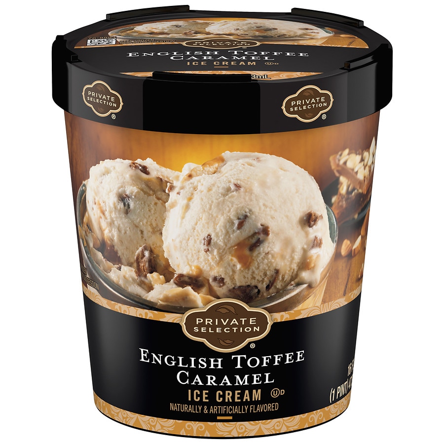 Private Selection English Toffee Caramel Ice Cream