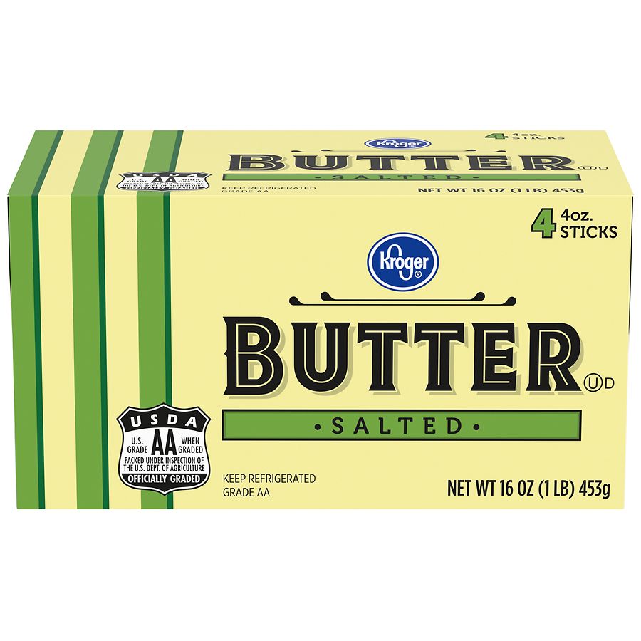 Kroger Salted Butter, Sticks