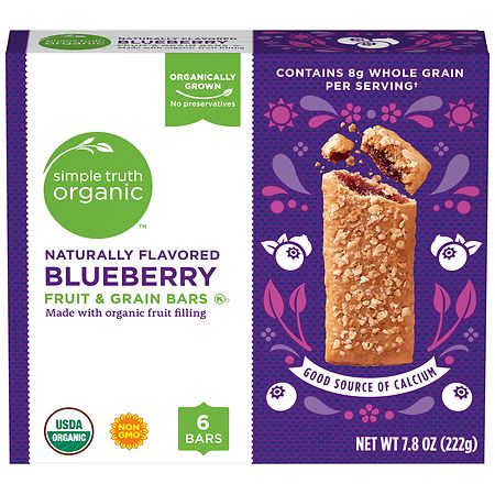 Simple Truth Organic Blueberry Fruit and Grain Bars