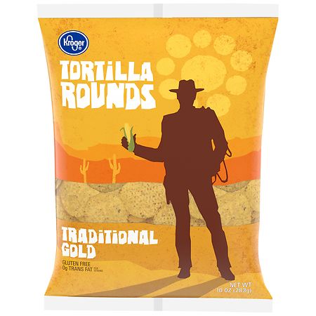 Kroger Traditional Gold Round Tortilla Chips