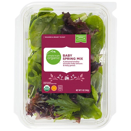 SIMPLE TRUTH ORGANIC, ORGANIC BABY LETTUCES SPRING MIX