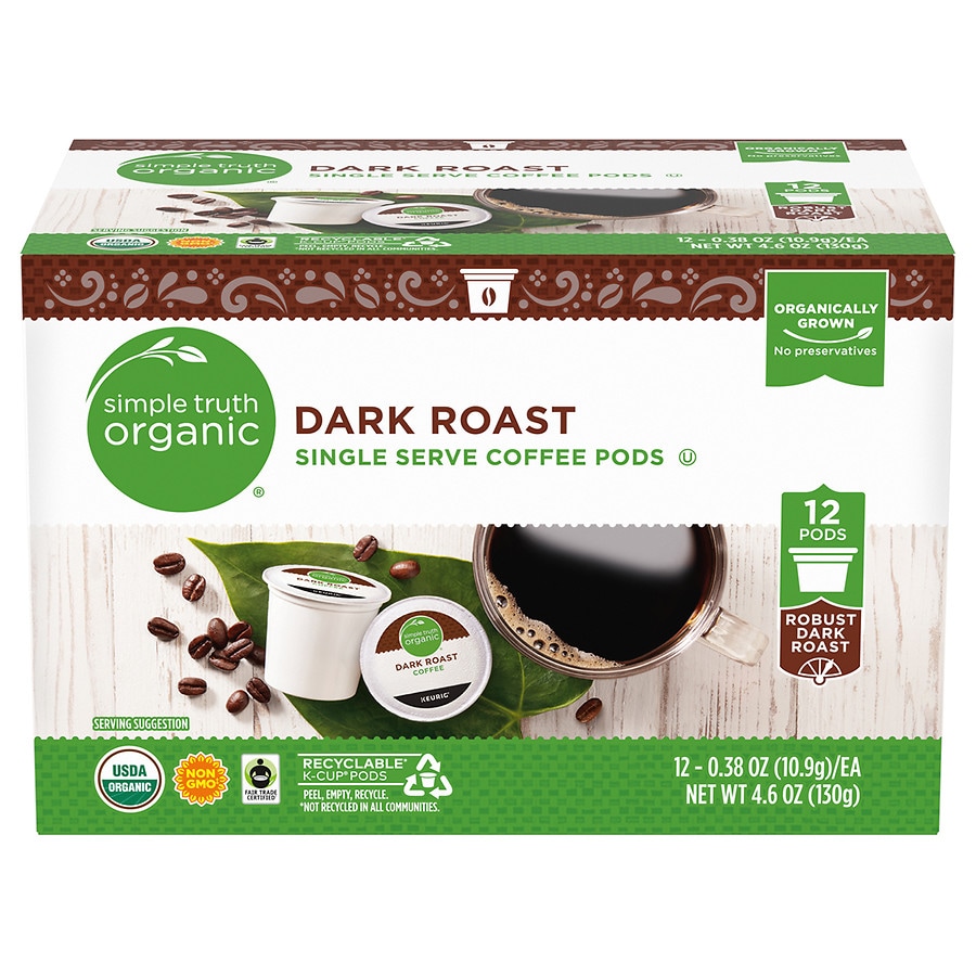 Simple Truth Organic Dark Roast Coffee K-Cup Pods