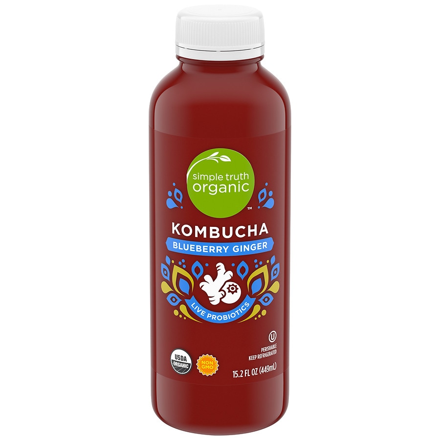 Simple Truth Organic Blueberry Ginger Kombucha