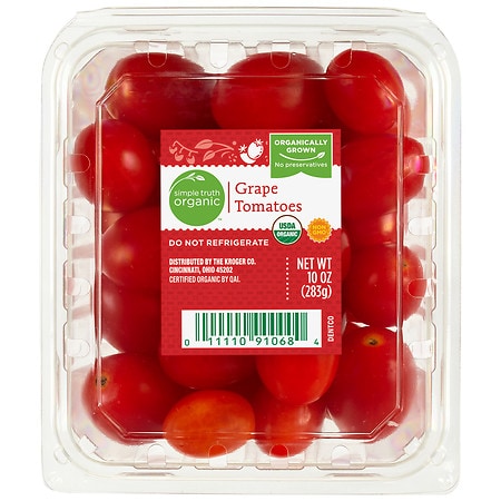 Simple Truth Organic Grape Tomatoes - 1.0 oz