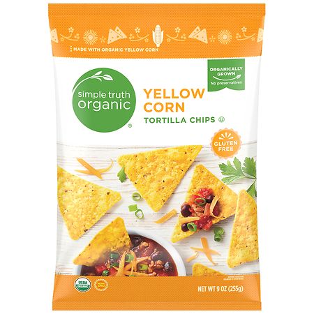 Kroger Simple Truth Organic Yellow Corn Tortilla Chips
