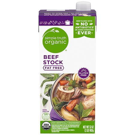 Kroger Fat Free Beef Stock