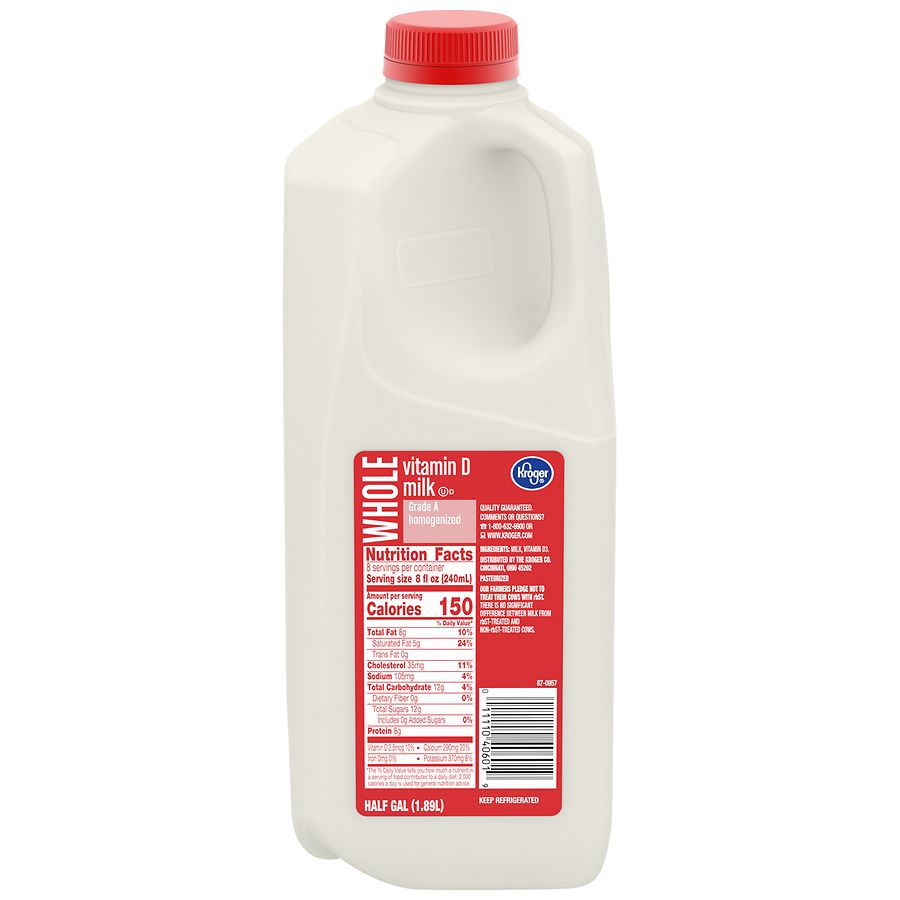 Kroger Vitamin D Whole Milk Walgreens