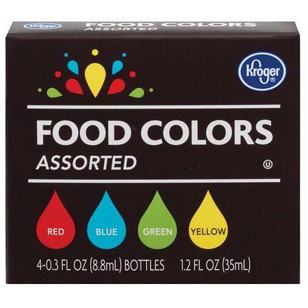 Kroger Assorted Food Colors