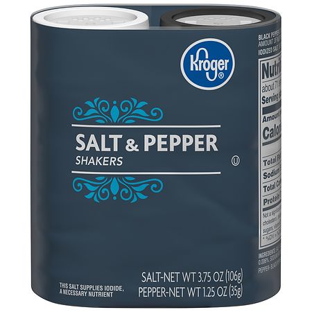 Kroger Salt & Pepper Shakers