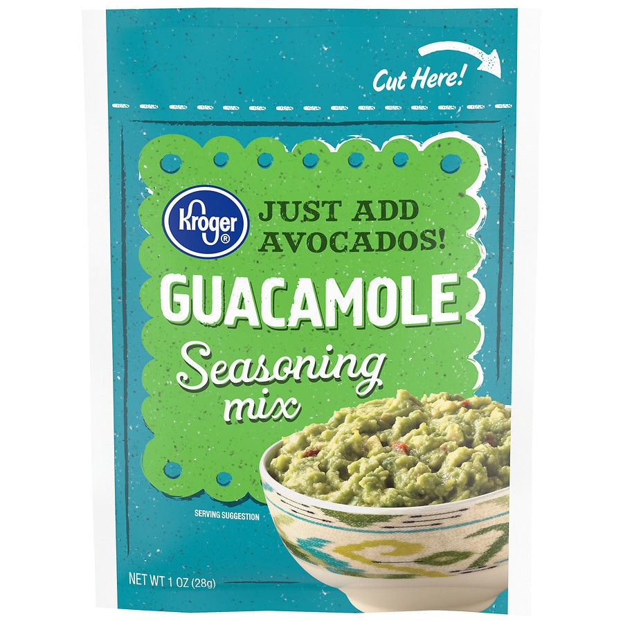 Kroger Guacamole Seasoning Mix