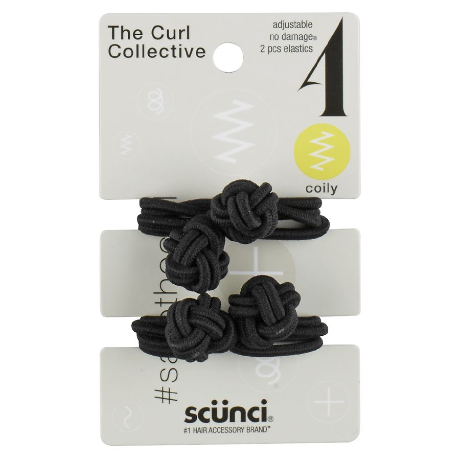 Scunci Curl Collective Knotted Elastics Walgreens