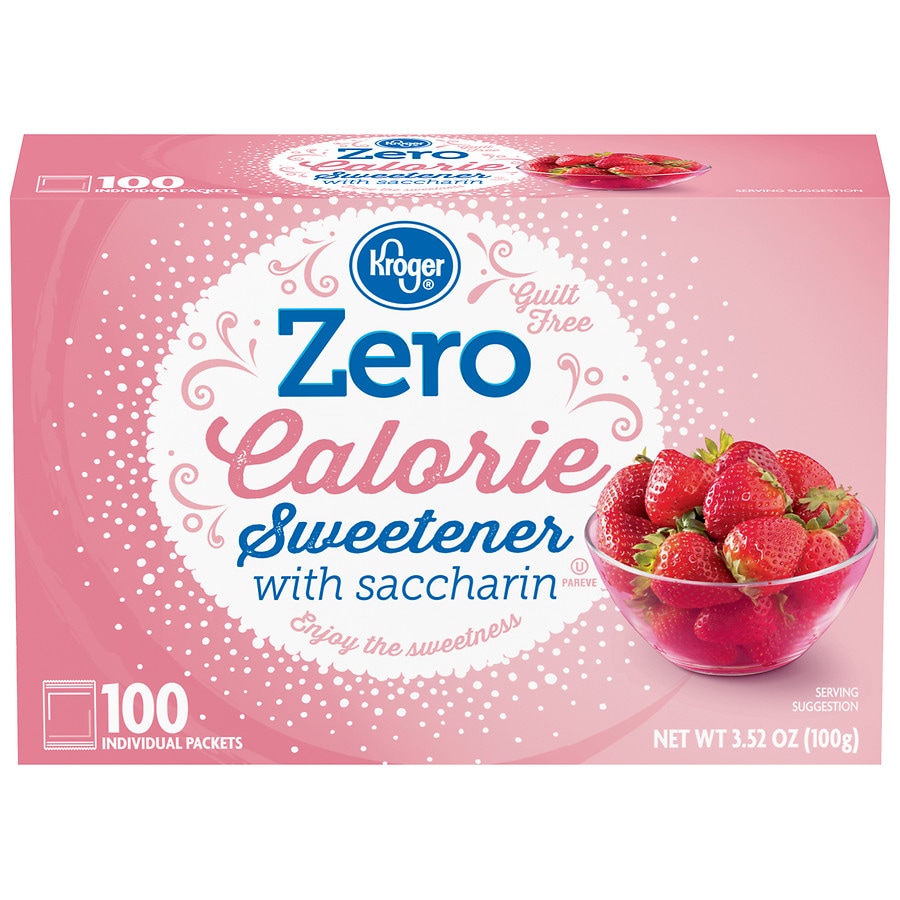 Kroger Zero Calorie Sweetener with Saccharin