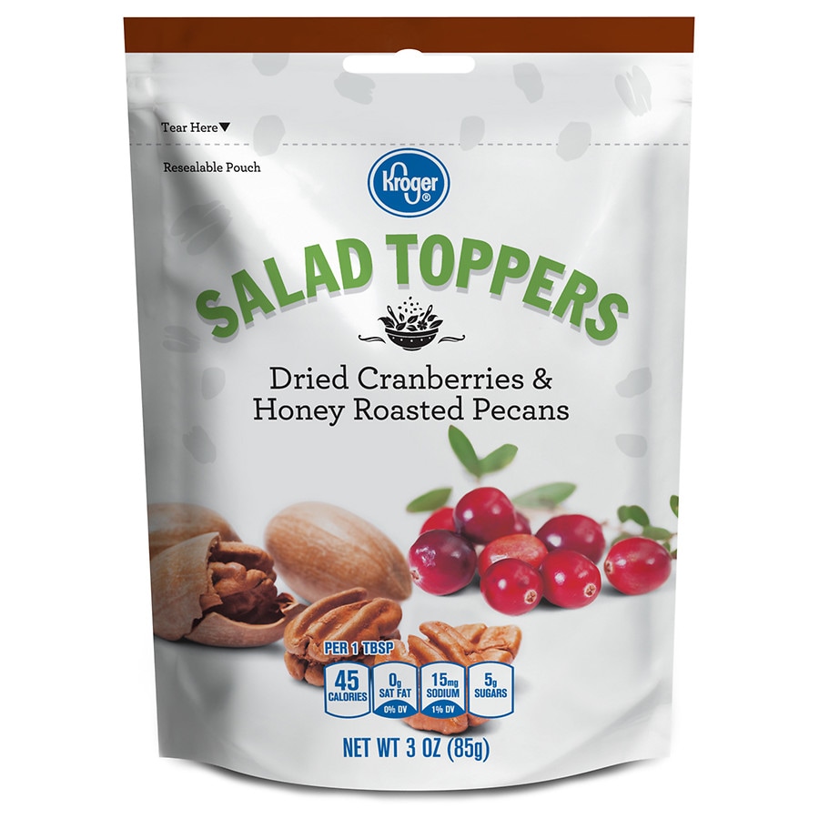 Kroger Dried Cranberries & Honey Roasted Pecans Salad Toppers