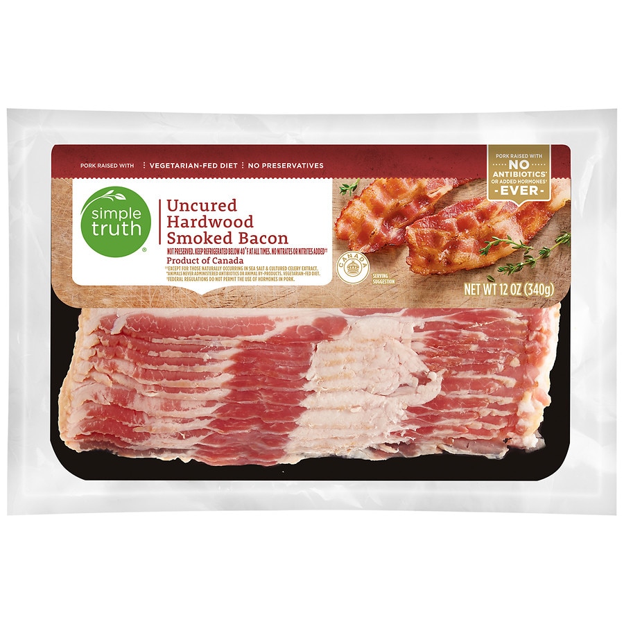 Simple Truth Uncured Hardwood Smoked Bacon