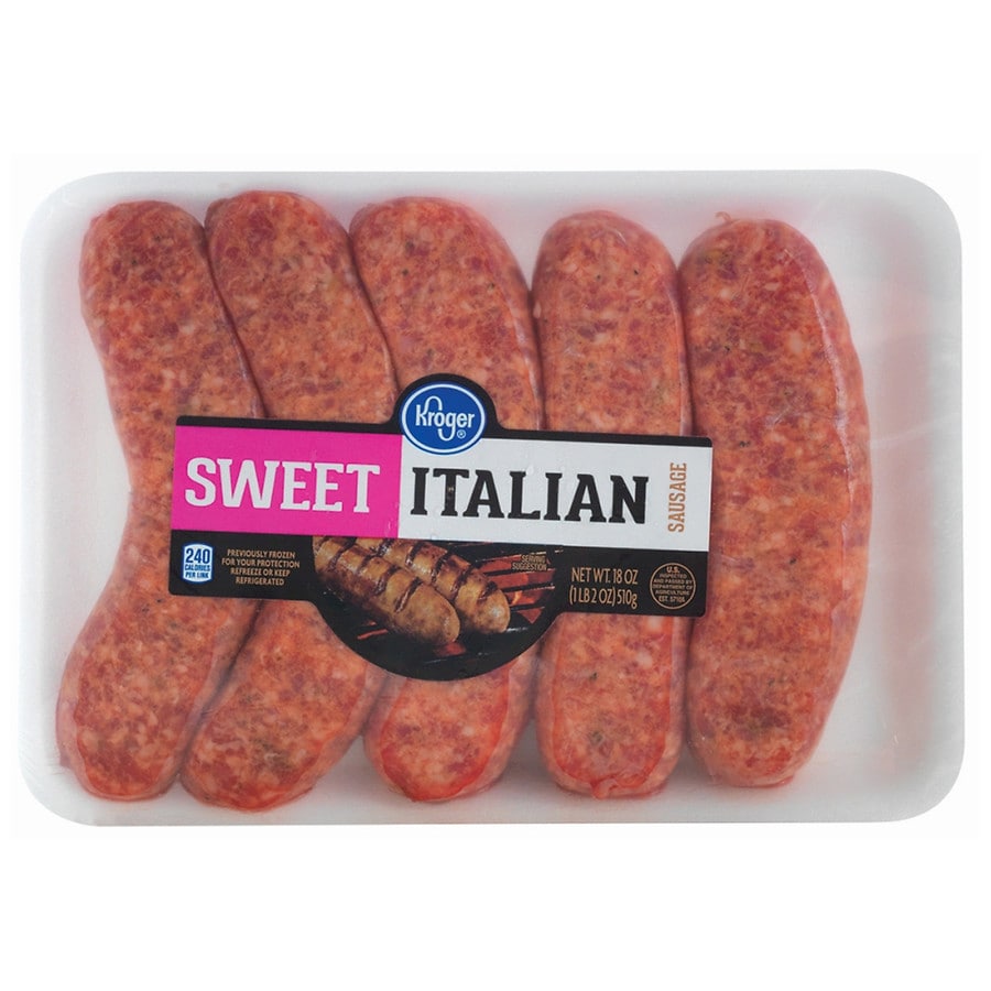 Kroger Sweet Italian Sausage