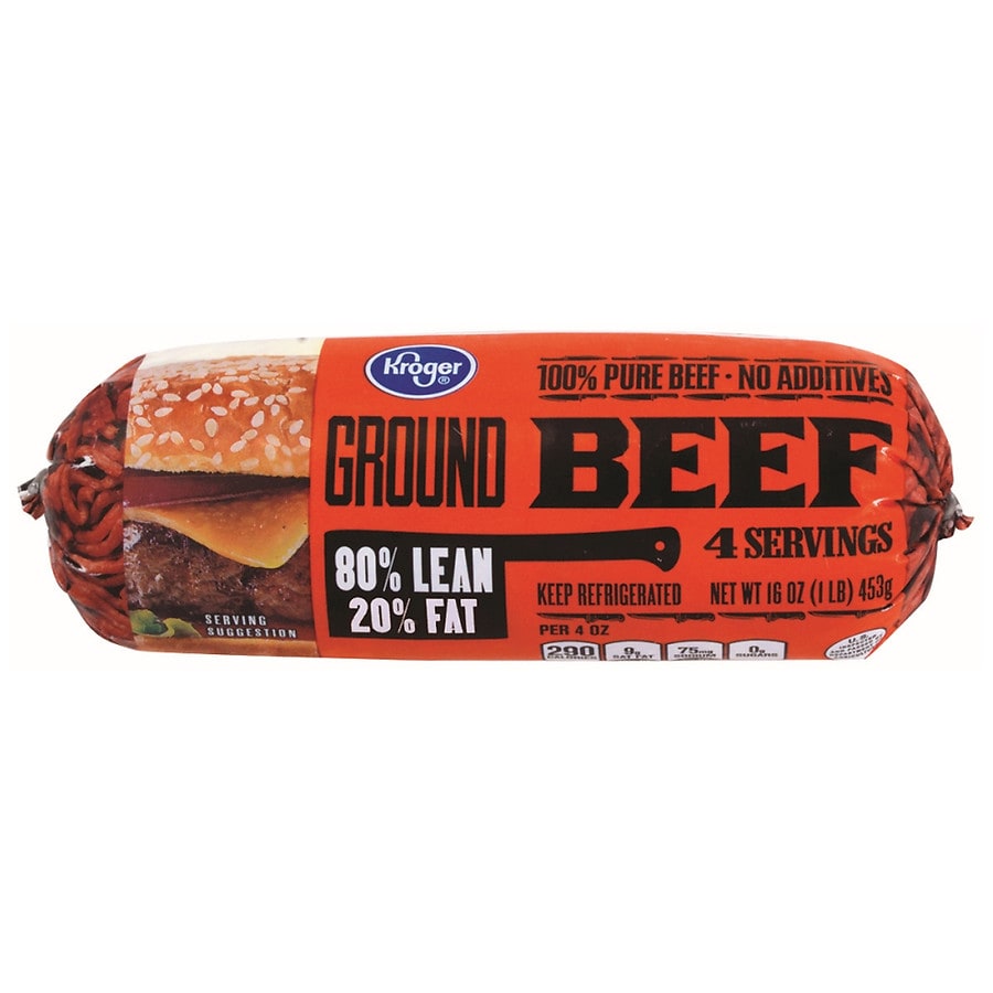 Kroger 80% Lean Ground Beef