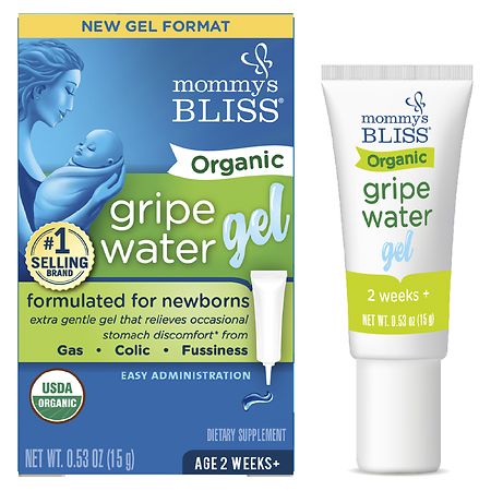 Mommy's Bliss Organic Gripe Water Gel, 0.53 oz.