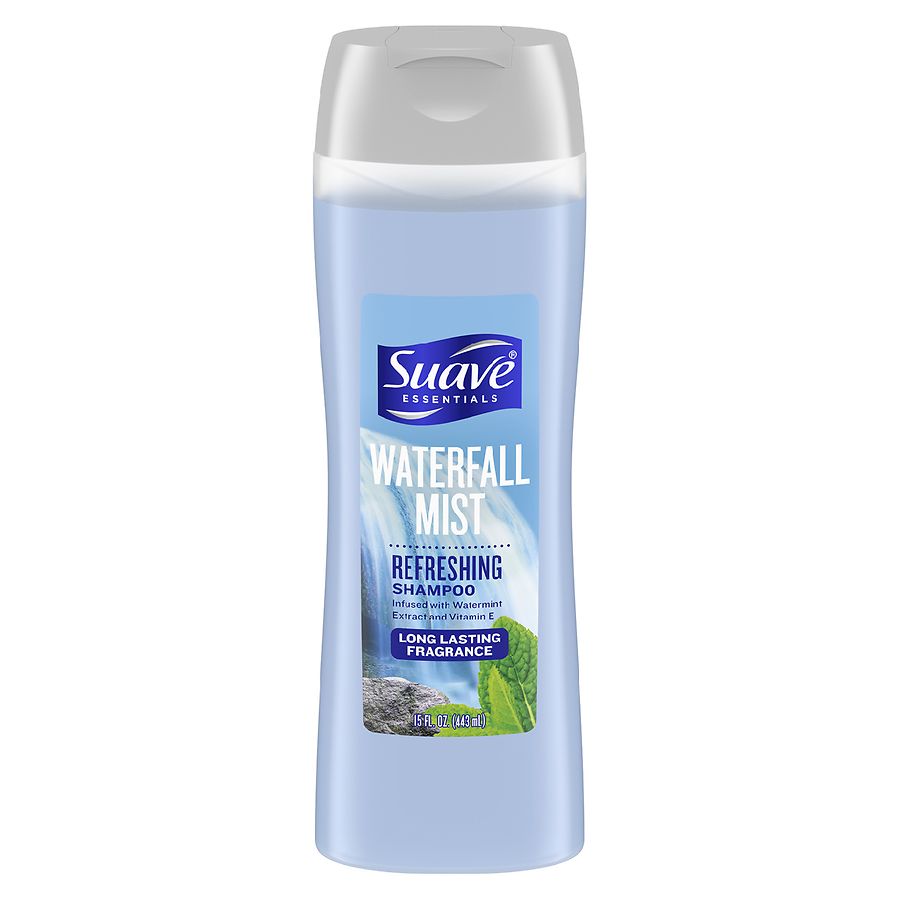 Suave Essentials Shampoo Waterfall Mist