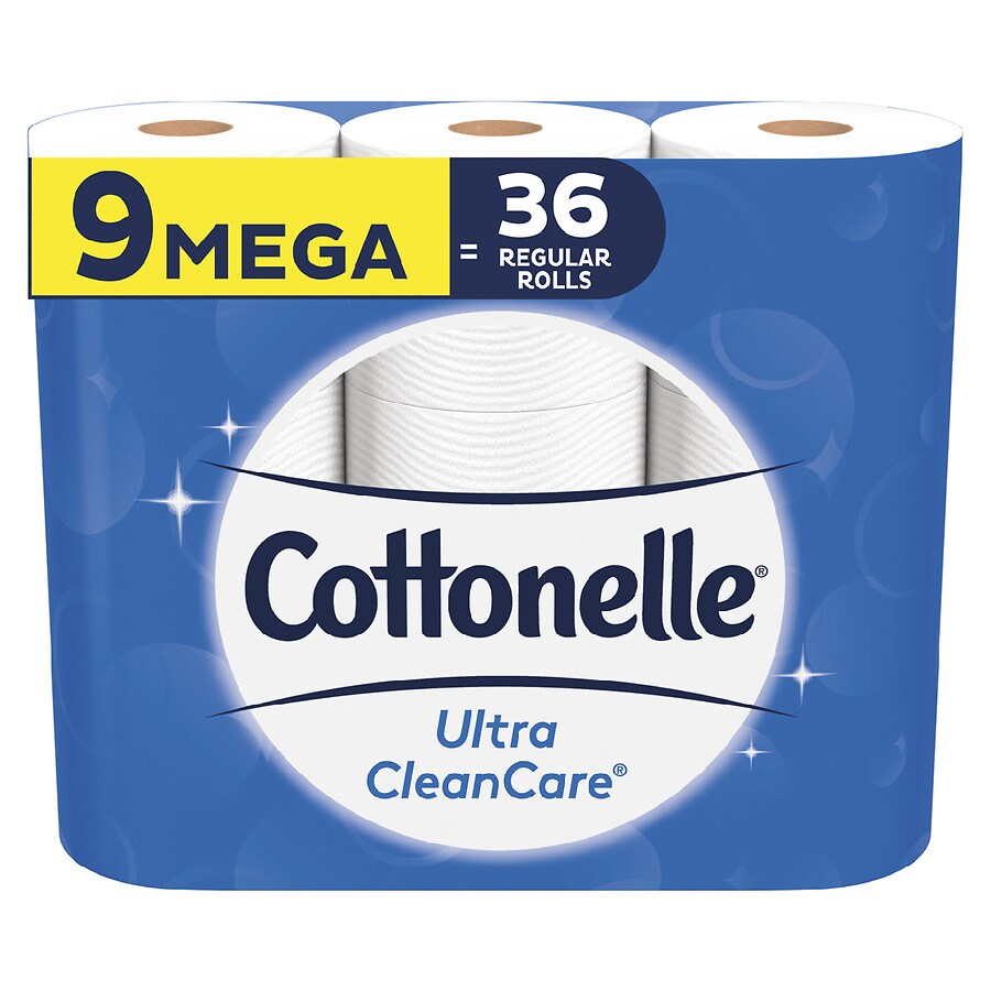 Cottonelle Ultra CleanCare Toilet Paper, Strong Bath Tissue